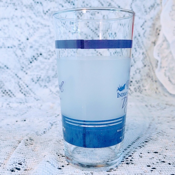 VTG INDIANA DERBY 1997 3RD ANNUAL CROWN ROYAL HOOSIER PARK COLLECTIBLE GLASS - Picture 6 of 8